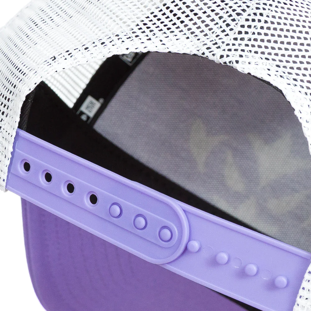 NEW ERA PURPLE TRUCKER CAP - Image 3